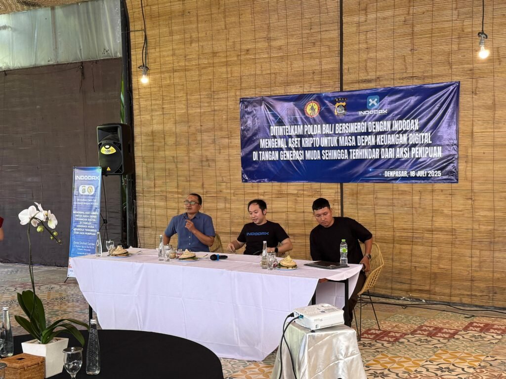Edukasi Polda Bali menggandeng Indodax dan komunitas kripto di Bali.