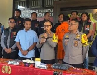 Polisi berhasil menangkap pelaku penusukan remaja di Karangasem.