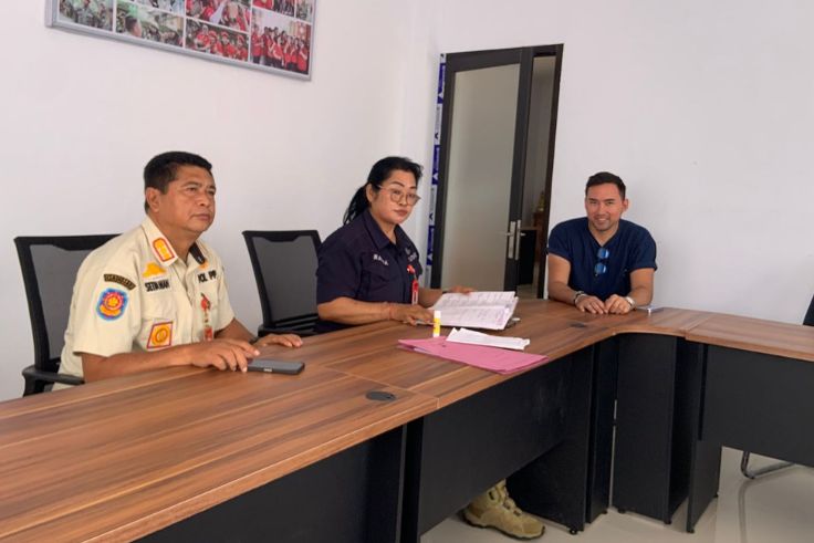 Perwakilan pemilik proyek villa di Beraban penuhi undangan Satpol PP Tabanan, Rabu (9/7).