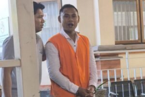 I Wayan Sudirta disidang di Pengadilan Negeri Denpasar.