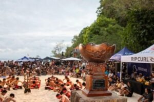 The world’s top tube riders set to charge Bali’s legendary Padang Padang barrels at Rip Curl Cup 2025.