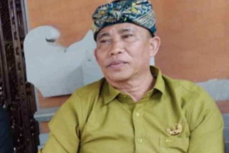 Bendesa Adat Guwang, Cokorda Rai (Foto: Newsyes)