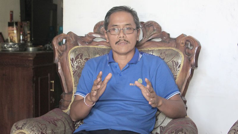 Dirut BPR Sari Jaya Sedana Klungkung, Dewa Meranggi.