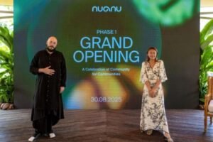 Nuanu Creative City celebrates the completion of its first phase with a grand opening in Tabanan, Bali.