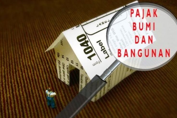 Ilustrasi pajak bumi dan bangunan.