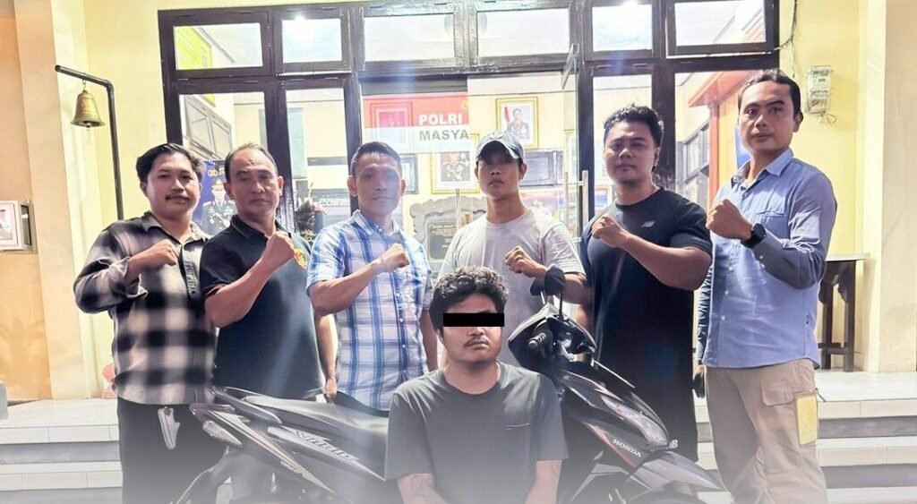 Pencuri motor di Karangasem dibekuk Polsek.