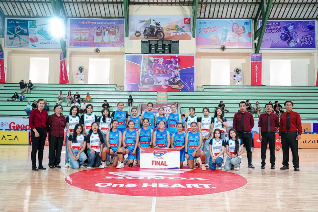 Tim basket putri Dosman mendapat tiket menuju Final Party DBL 2025.