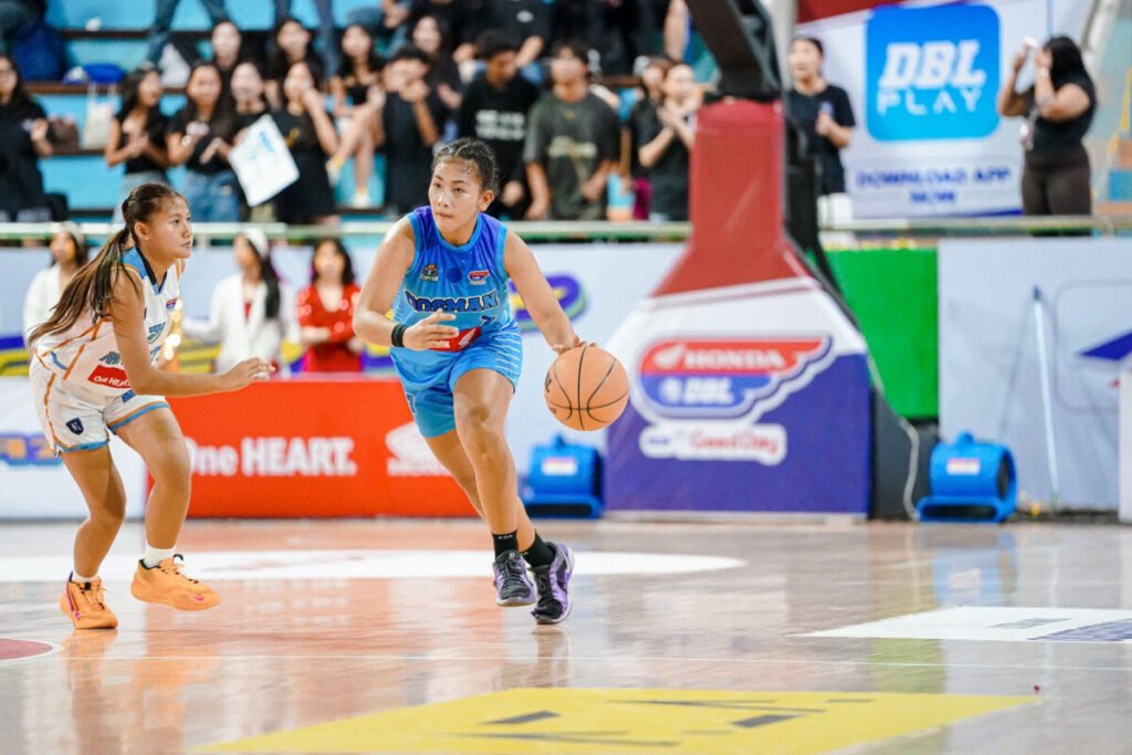 Pemain putri Dosman, Winda berhasil membawa timnya ke Fantastic Four DBL Bali Series 2025.