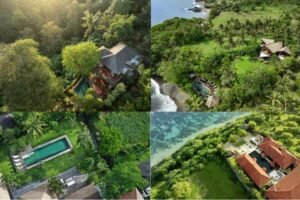 Part of Nakula’s Secluded Villas Collection, offers adults-only riverside serenity with sweeping jungle views.