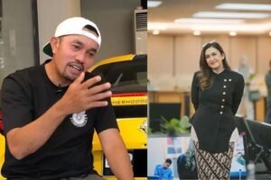 Ahmad Sahroni (kiri) dan Nafa Urbach (kanan)
