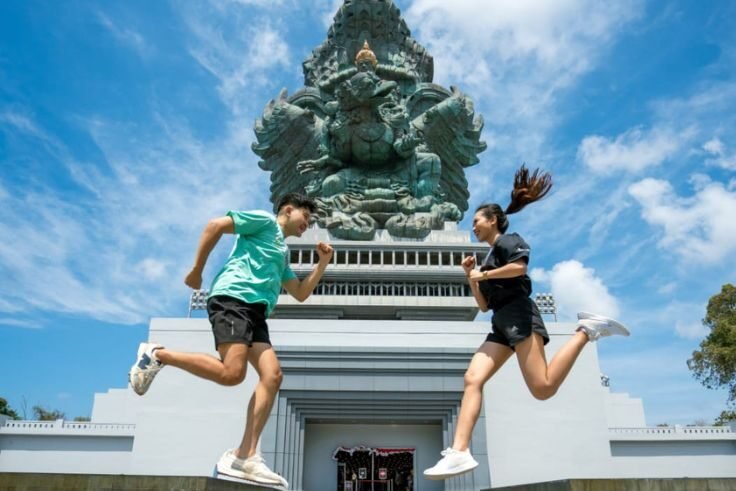 Garuda Wisnu Kencana Cultural Park during the launch of Road To Give 2025 in Bali,