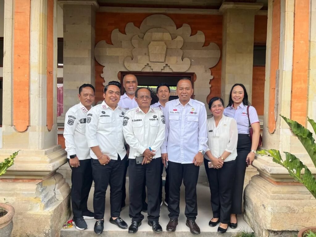 Sidak oleh Sekda Bangli ke salah satu kantor OPD di Bangli.