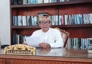 Ketua Yayasan PR Saraswati Gianyar, Anak Agung Gede Oka Putra.