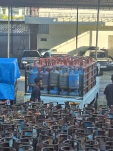 Tabung gas sitaan hasil oplos akan dilelang.