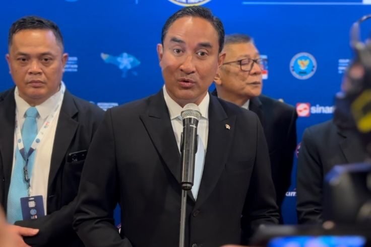 Kepala BNN RI, Komjen Suyudi Ario Seto saat konferensi pers di Kuta, Rabu (17/9).