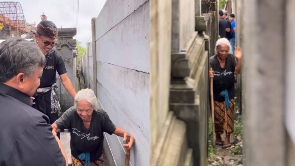 Anggota DPR RI Dapil Bali, Nyoman Parta meninjau penembokan akses jalan warga oleh GWK.