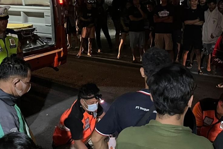 Kecelakaan Tragis di Jalan Kerta Dalem, Warga Klungkung Tewas Dihantam Vespa.