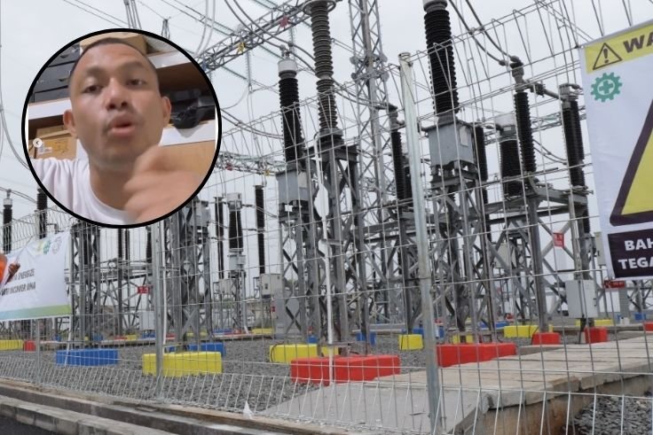 Tangkapan layar unggahan akun Instagram Dj Donny yang mengkritik utang PT PLN.