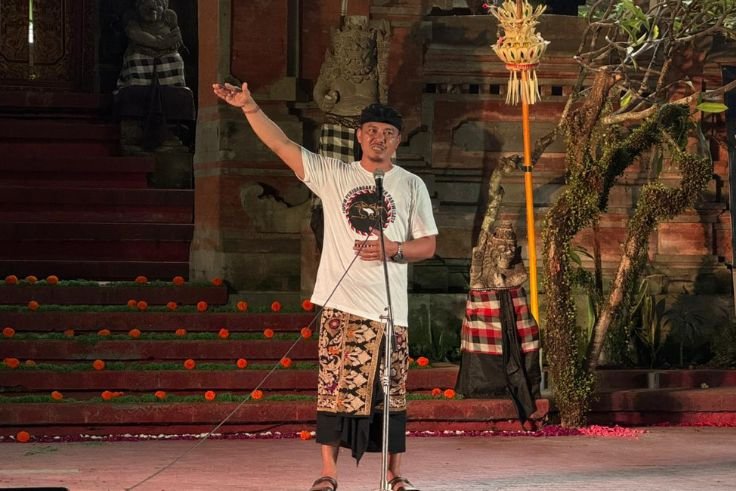 Ketua Forum Perjuangan Driver Pariwisata Bali, I Made Darmayasa.