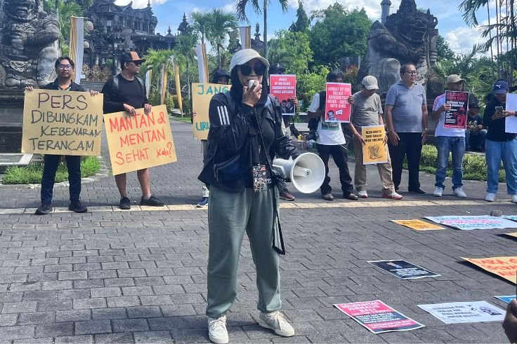 Ketua Ikatan Wartawan Online Bali (IWO), Tri Widiyanti.