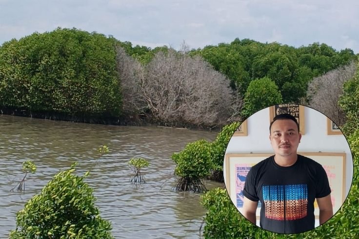 Direktur Eksekutif WALHI Bali, Made Krisna Dinata, menyoroti kematian ratusan mangrove di Teluk Benoa yang diduga terkait kontaminasi hidrokarbon.
