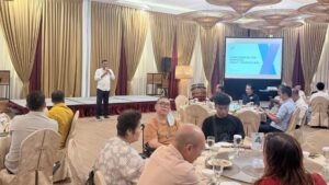 Dialog Komite Pasar Cina DPD ASITA Bali membahas strategi menghadapi perubahan tren wisatawan Tiongkok di Kuta, Jumat (6/3).