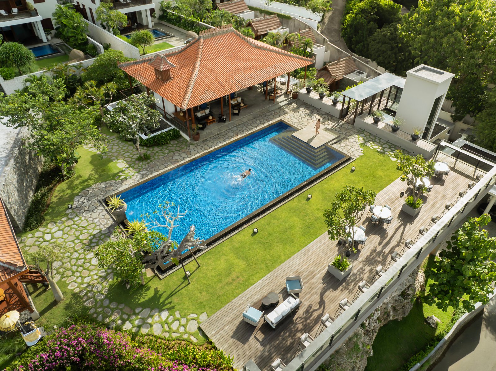 Tulou Bali in Jimbaran Villa.