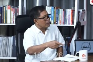Gusti Putu Artha saat menjadi narasumber podcast Balinewsid.