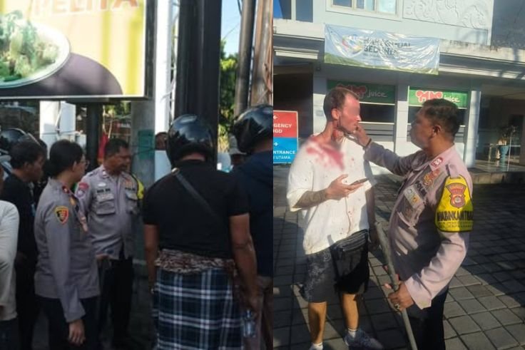 WNA Prancis Aniaya Pria di Gym Denpasar.