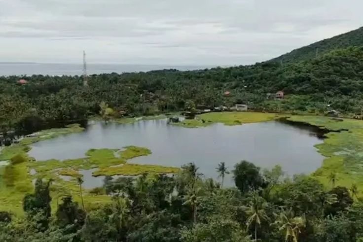 Danau Yeh Malet di Desa Angantelu, Kabupaten Karangasem. (Foto: Istimewa)
