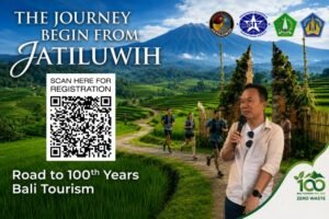 Road to Jatiluwih Festival VII 2026 dan Bali Tourism Run yang akan berlangsung pada 20–21 Juni 2026.