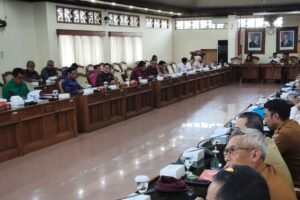 RDP Pansus TRAP DPRD Bali, Senin (11/5).