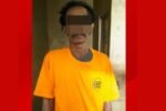 Tersangka SN diamankan Usai mencuri dinamo pemotong batu cadas milik warga.