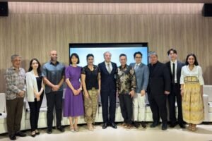 World-class doctors and beauty surgeons from various international clinics attend the launch event of The Solitaire in Sanur, Bali, Monday (May 18, 2026).