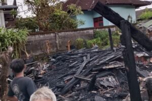 Dapur di Sumerta Kelod Ludes Terbakar Saat Pemilik Memasak