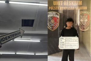 Pelaku pembobolan minimarket Alfamart di Sidakarya diamankan.