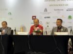 Gubernur Koster saat menghadiri press conference BBTF 2026, Sabtu (30/5).
