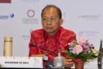 Gubernur Bali, Wayan Koster saat menghadiri press conference BBTF 2026, Sabtu (30/5).