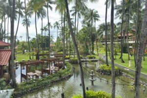 Garden area of Paradisus by Melia Bali.