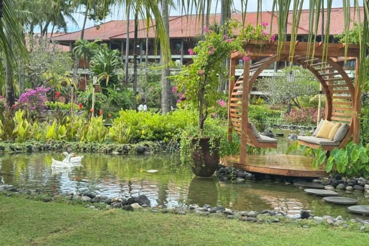 Garden view of Paradisus by Melia. 
