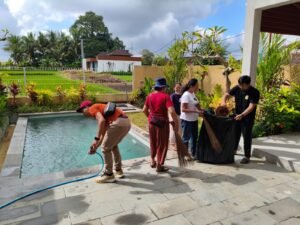 Vila di Desa Sayan siap melayani wisatawan untuk menopang perekonomian dan pendapatan desa.