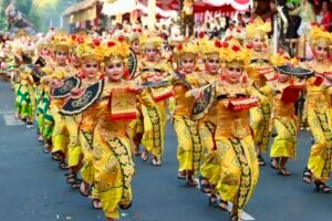 Duta Kota Denpasar saat tampil di PKB 2026.