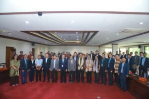 Delegasi Kamboja diterima Wabup Anak Agung Mayun. Kamboja belajar teknologi Rumah Kompos.