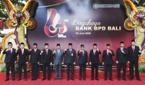 Peringatan HUT ke-64 Bank BPD Bali di Denpasar.