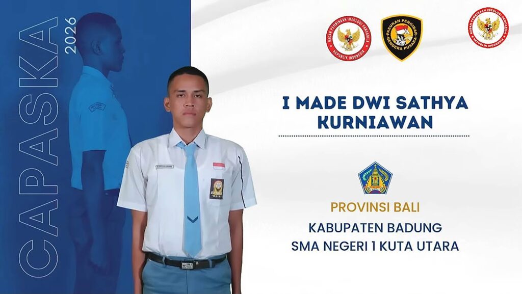 Putra Badung lolos paskib nasional 2026.
