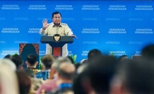 Prabowo hadiri sarasehan kebangsaan.