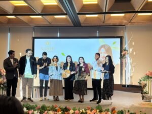 Acara soft launch Radkris Skincare di UID Campus, Serangan, pada Jumat (5/6)