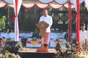 Gubernur Bali Wayan Koster memimpin Upacara Peringatan Hari Lahir Pancasila 2026.