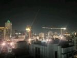 Suasana malam Kota Jakarta. Pemerintah DKI merencanakan pemadaman listrik selama 1 jam saat Hari Lingkungan Hidup Sedunia.