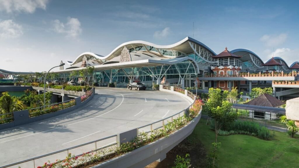 Bandara Ngurah Rai di Pintu Internasional.